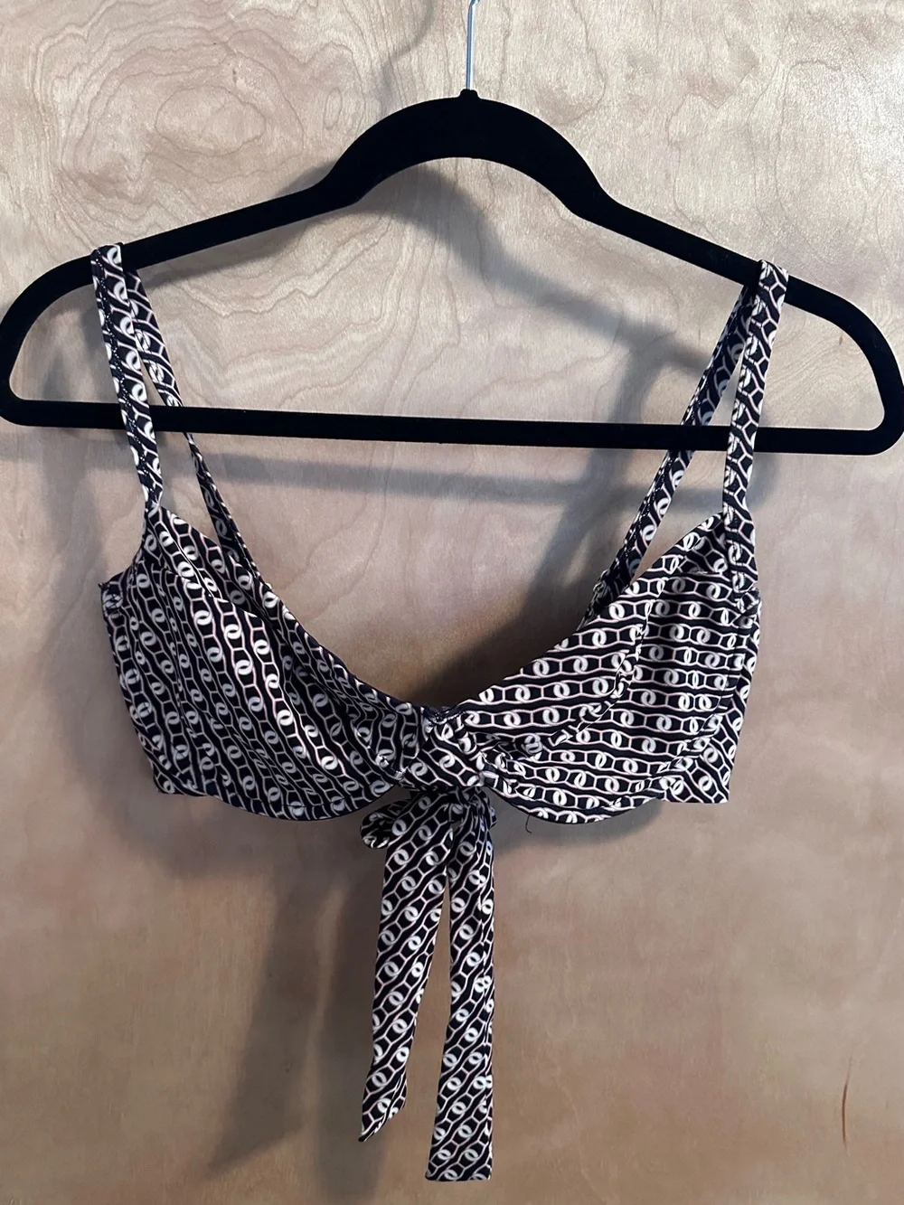 Monday Swimwear Maui Top Geo Lynx